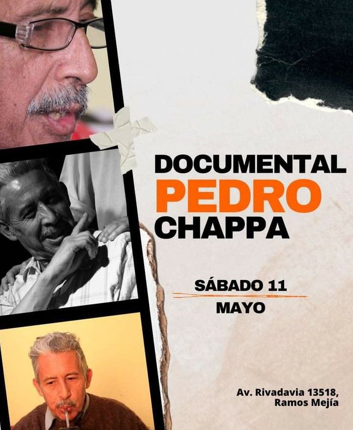 Recordando a Pedro Chappa: Este sábado se estrenará en el oeste el documental del escritor conurbano