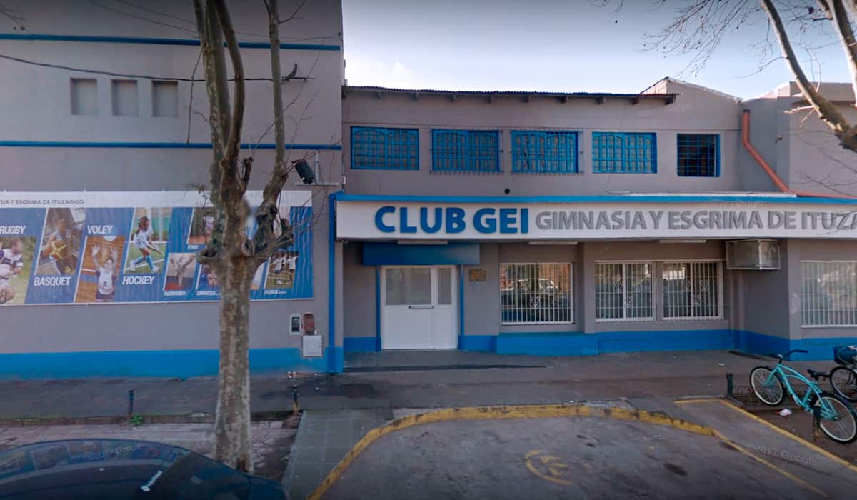 Sede del Club GEI de Ituzaingó tras la asamblea que renovó autoridades