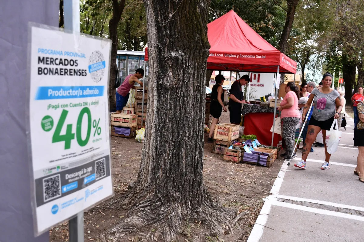 Morón: Hoy vuelve al distrito la feria de Mercados Bonaerenses