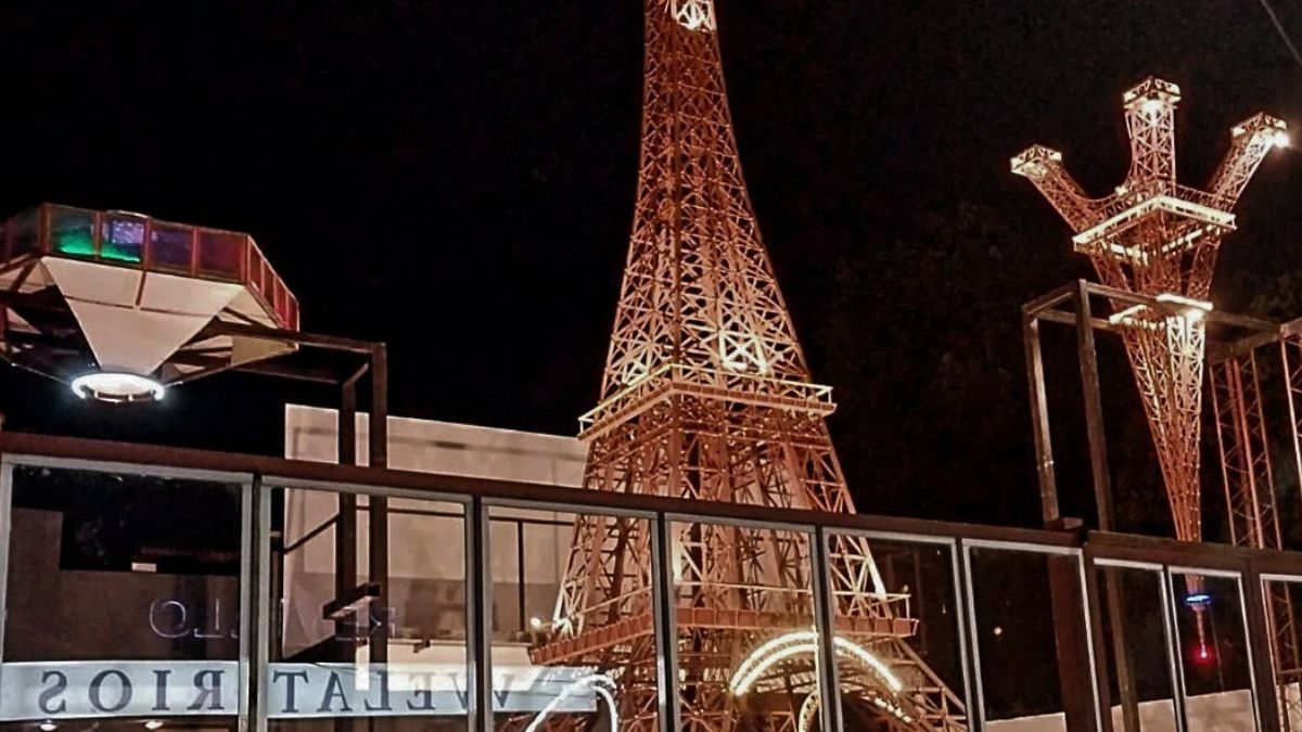 El jueves se inaugura la segunda Torre Eiffel de Ituzaingó