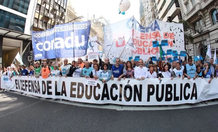 “En defensa de la educación pública”: Hoy se realizará la marcha universitaria con carácter federal