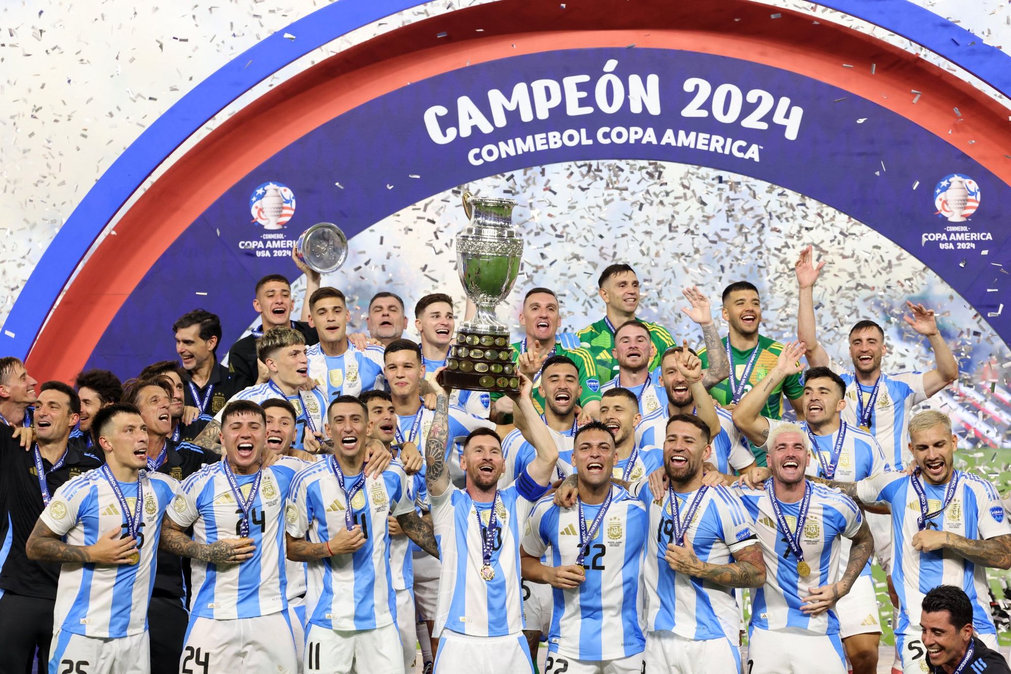 ¡¡¡ARGENTINA BICAMPEÓN DE AMERICA!!!