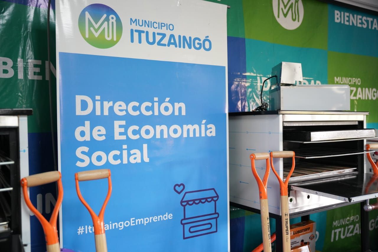 Ituzaingó: el municipio sigue entregando maquinas para los nuevos emprendedores