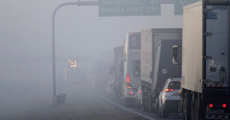 “Cortina de humo”: ¿Qué es el fenómeno que afectará al conurbano este lunes?