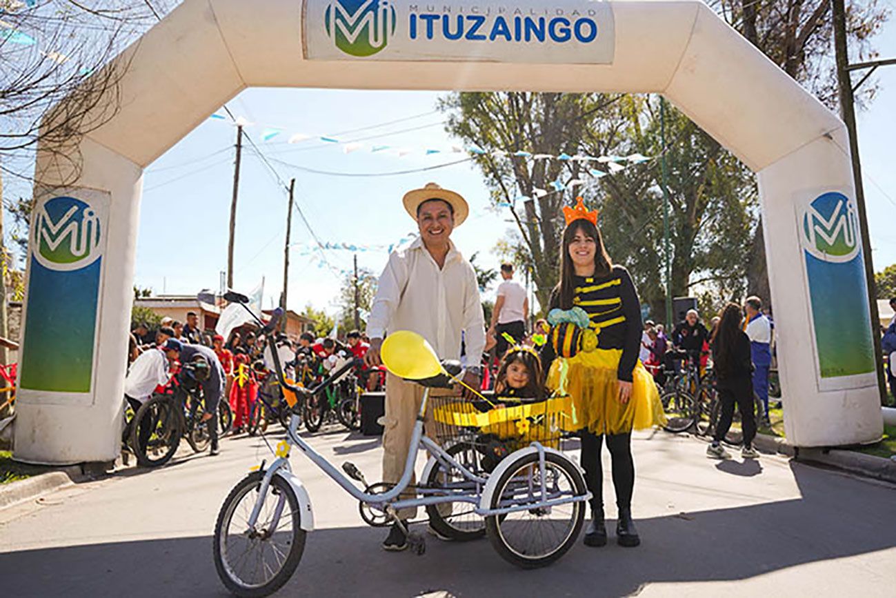 Llega la Bicicleteada por Ituzaingó Sur