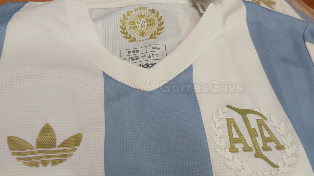 Se lanzará una nueva camiseta de la Selección Argentina