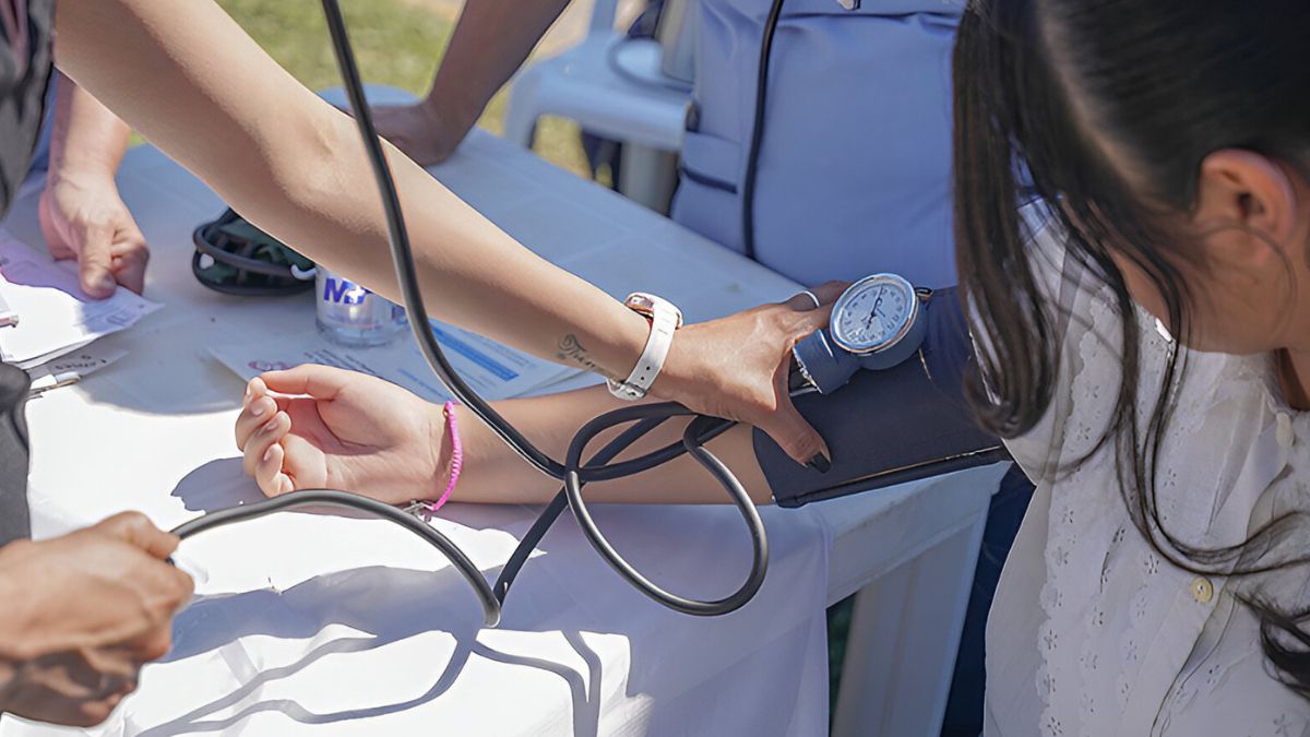 Ituzaingó: Operativo de Salud en la Plaza Atahualpa Yupanqui