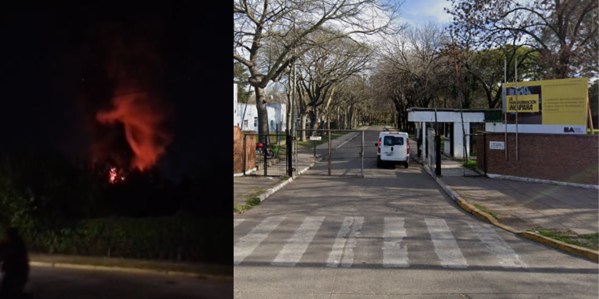 Ituzaingó: Incendio en el Hogar Martín Rodríguez