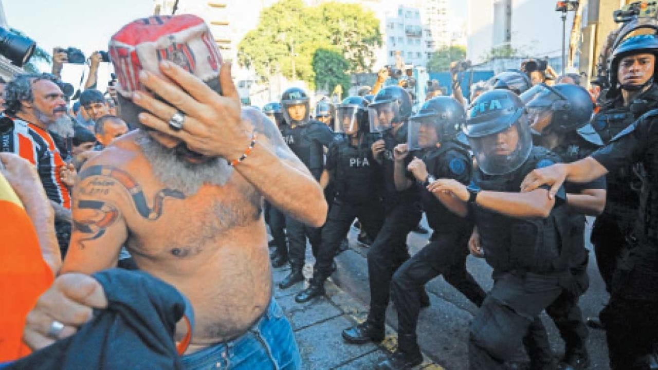 Los clubes se suman a la marcha de jubilados