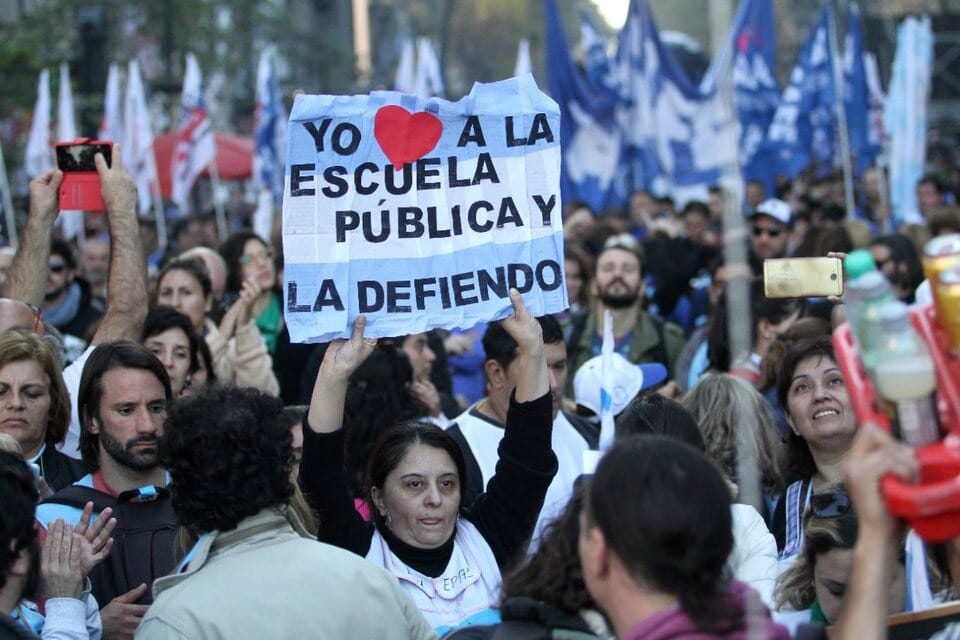 Paro docente en todo el País la próxima semana