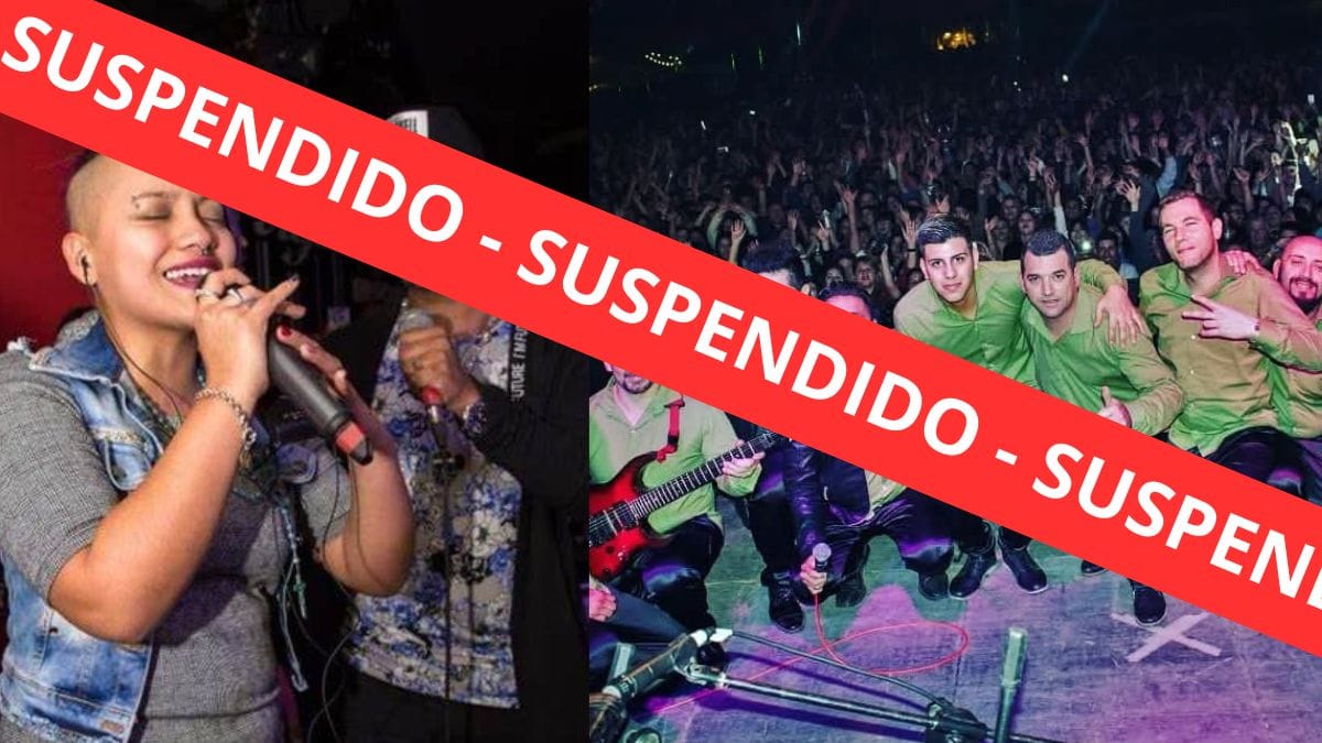 Evento suspendido: no habrá show de La Nueva Luna y Viru Kumbieron