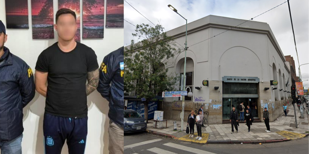 Empleado del Banco Nación detenido por filtrar datos a un estafador que operó en Morón