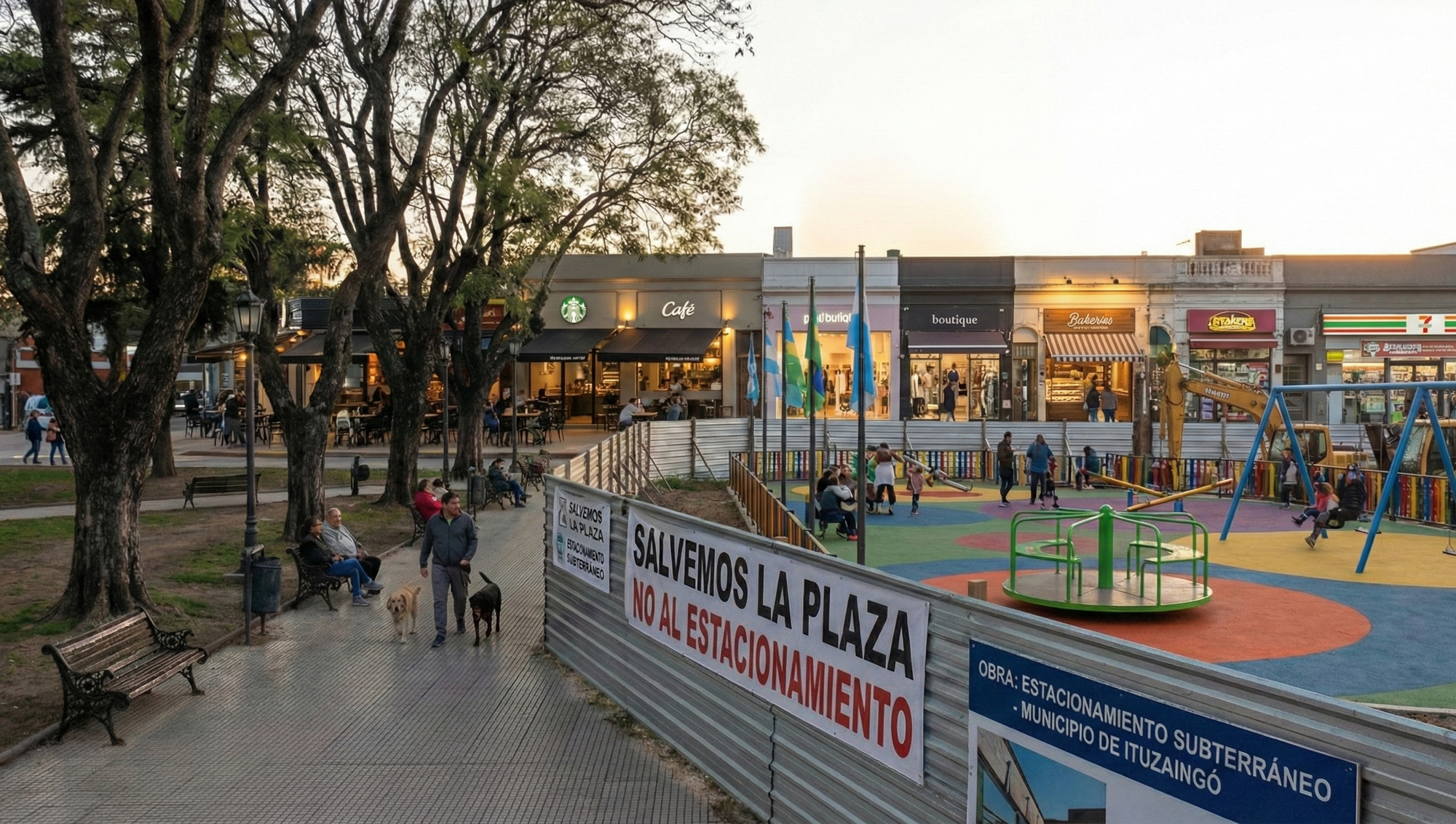 ¿Progreso o identidad en riesgo? El dilema del estacionamiento subterráneo en el corazón de la "nueva" Ituzaingó
