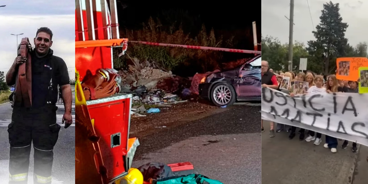 Dictaron la prisión preventiva para el conductor que mató al bombero Matías Di Paolo en El Palomar