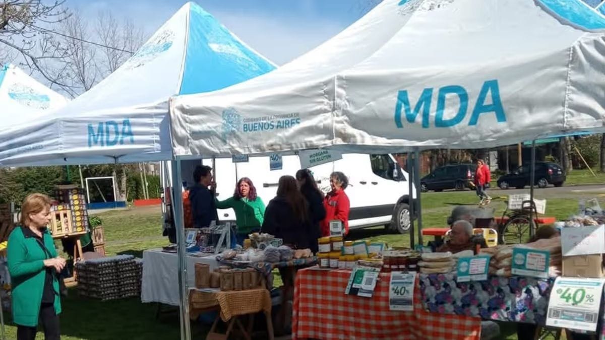 La feria itinerante de Mercados Bonaerenses regresa a Villa Udaondo