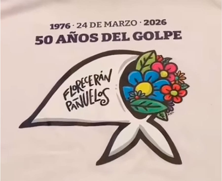 Una textil de Ituzaingó confeccionó las remeras oficiales de Abuelas de Plaza de Mayo a 50 años del golpe