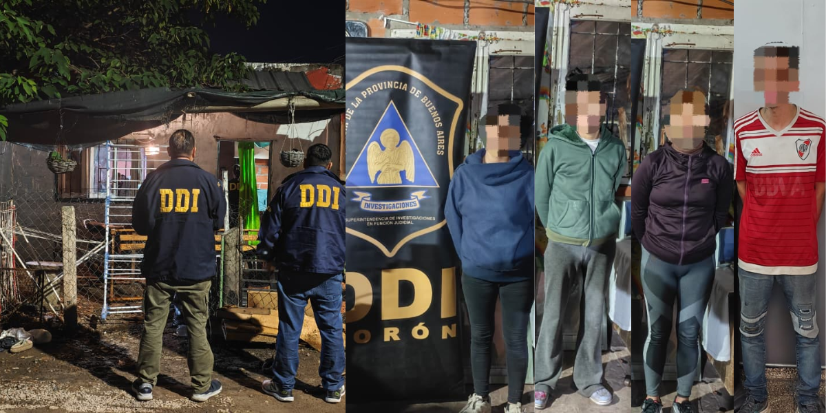 Ituzaingó: desarticulan un punto de venta de droga y detienen a cuatro personas