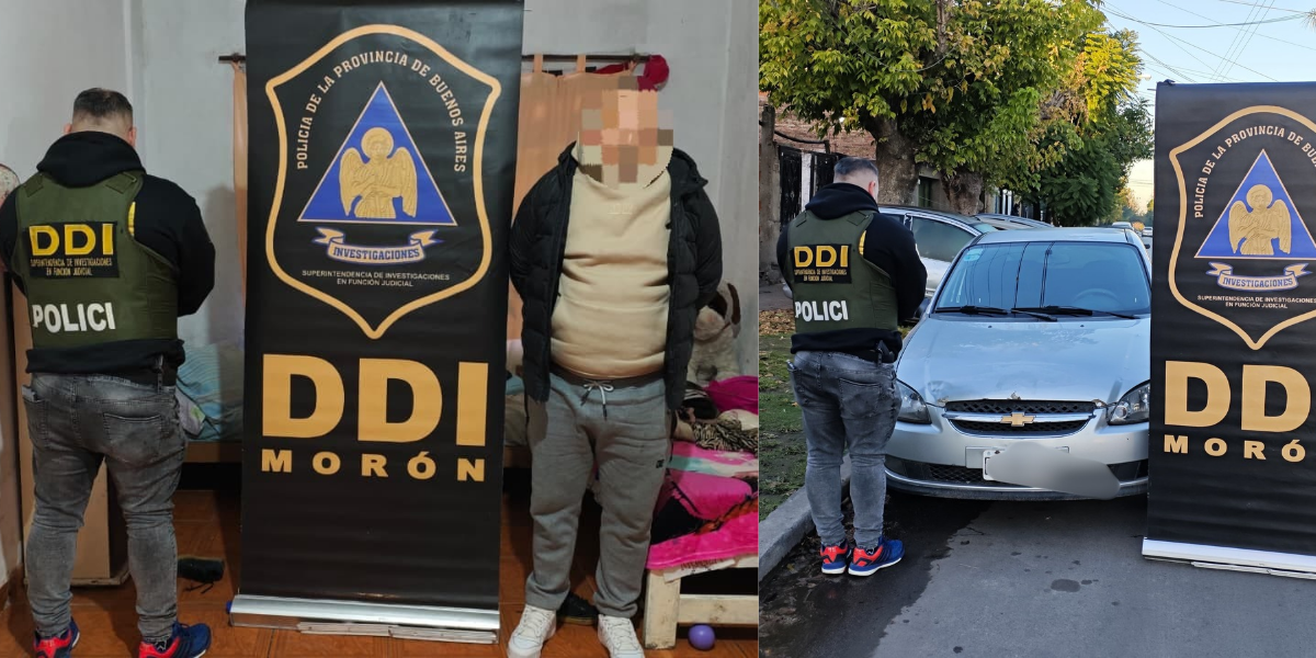 Ituzaingó: atraparon a un integrante de una banda de entraderas tras un allanamiento en La Matanza