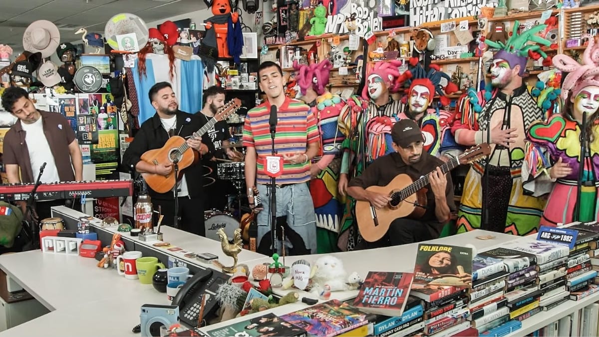 De Morón al mundo: Milo J llevó el folklore y el barrio a su histórico Tiny Desk