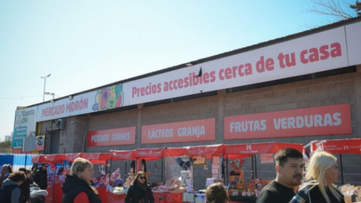El Mercado Municipal de Morón cumple tres años y lo celebra con los vecinos