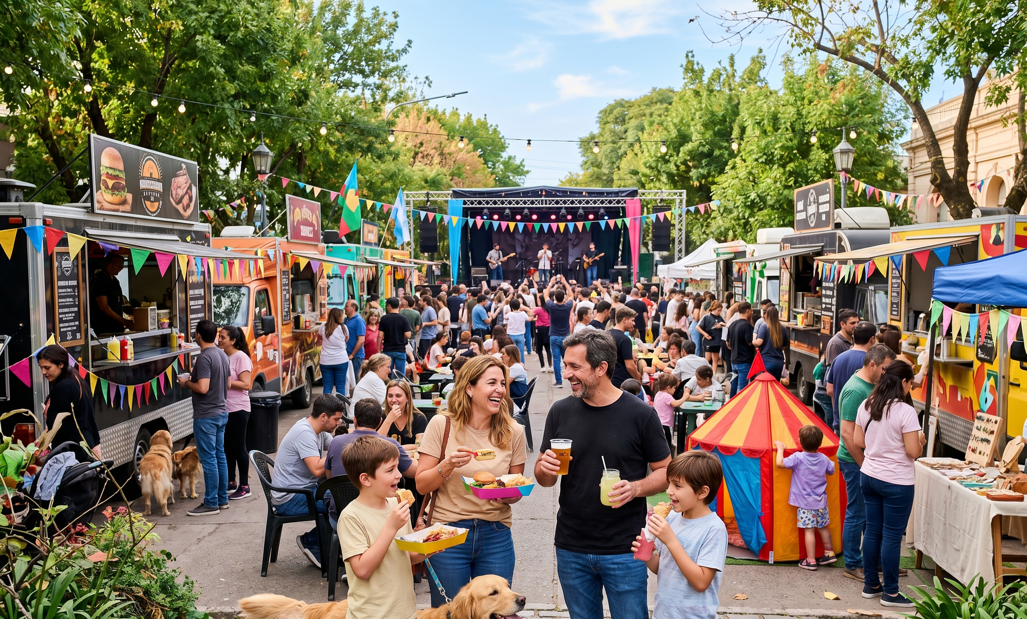 La feria gastronómica West llega a Ituzaingó