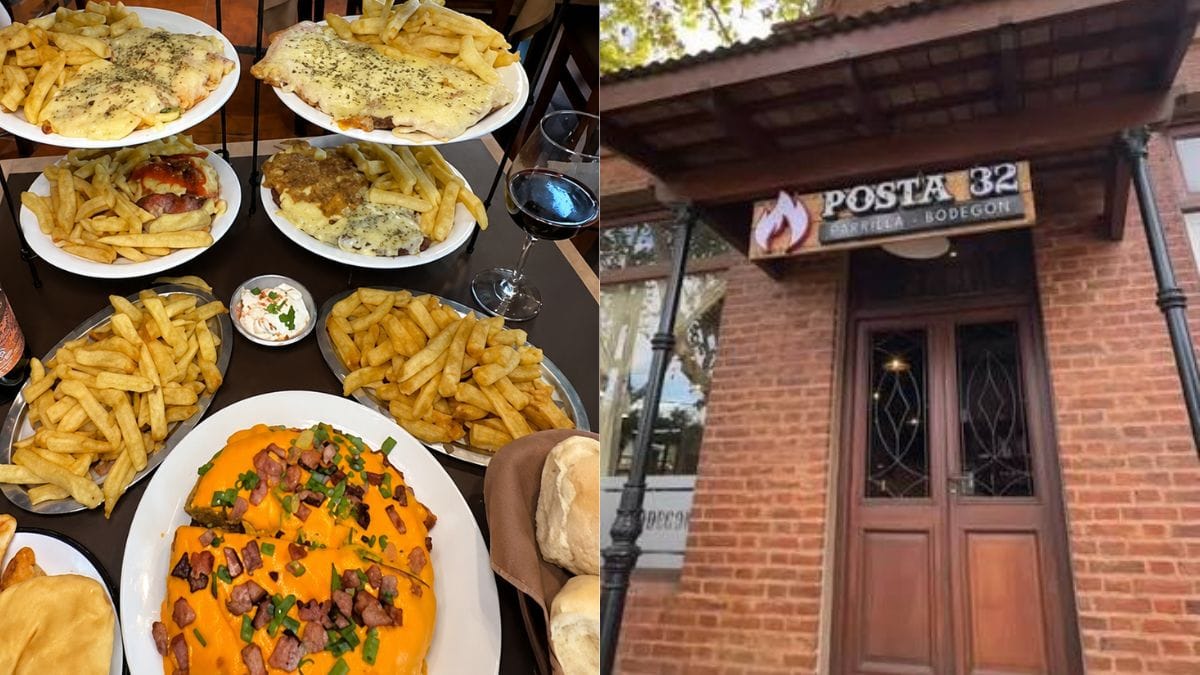 Moreno: un bodegón celebra el avance de la Selección Argentina con una torre de milanesas XXL
