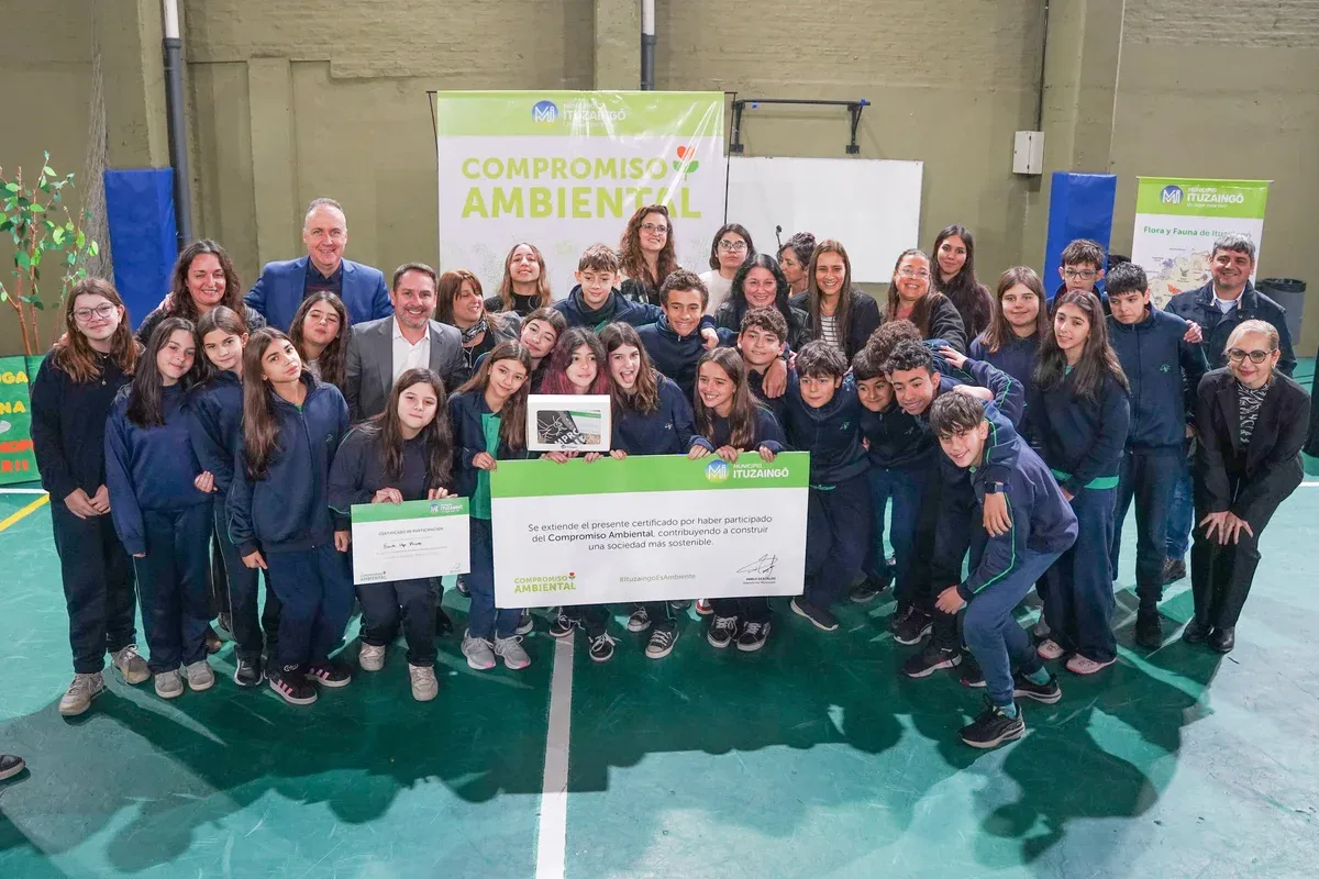 Ituzaingó: mas de 1300 niños prometieron cuidar el ambiente