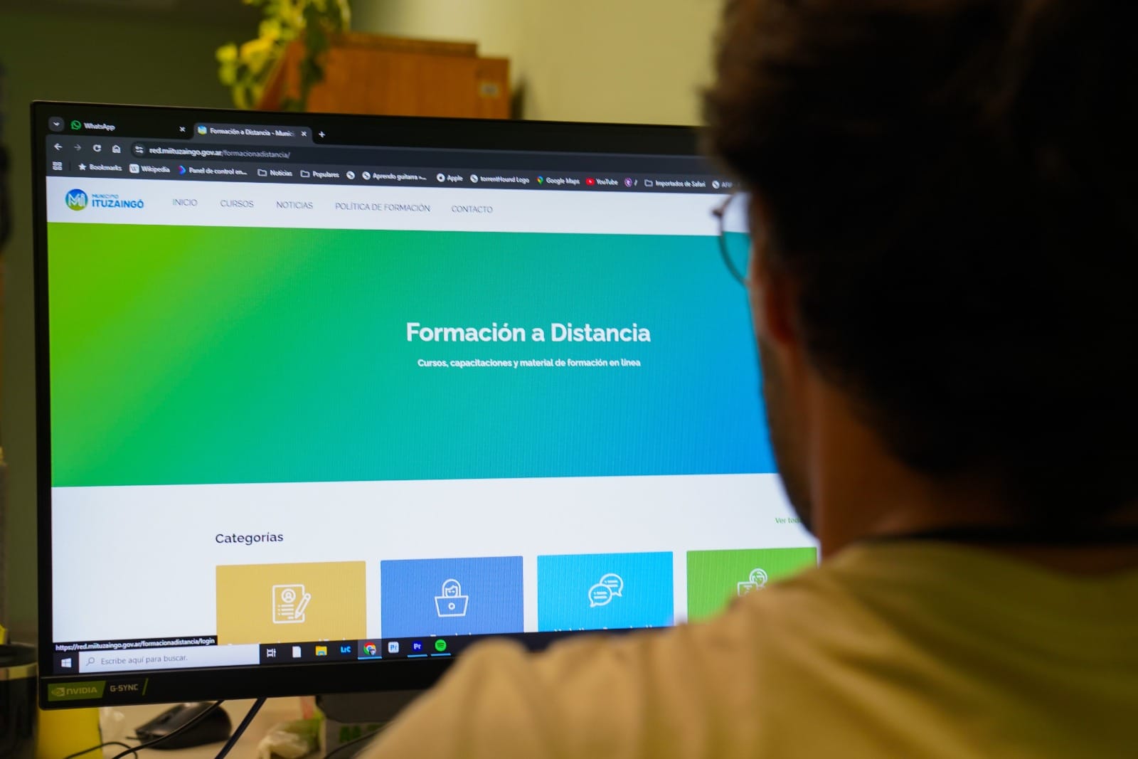 Ituzaingó: cursos de formación a distancia gratuitos
