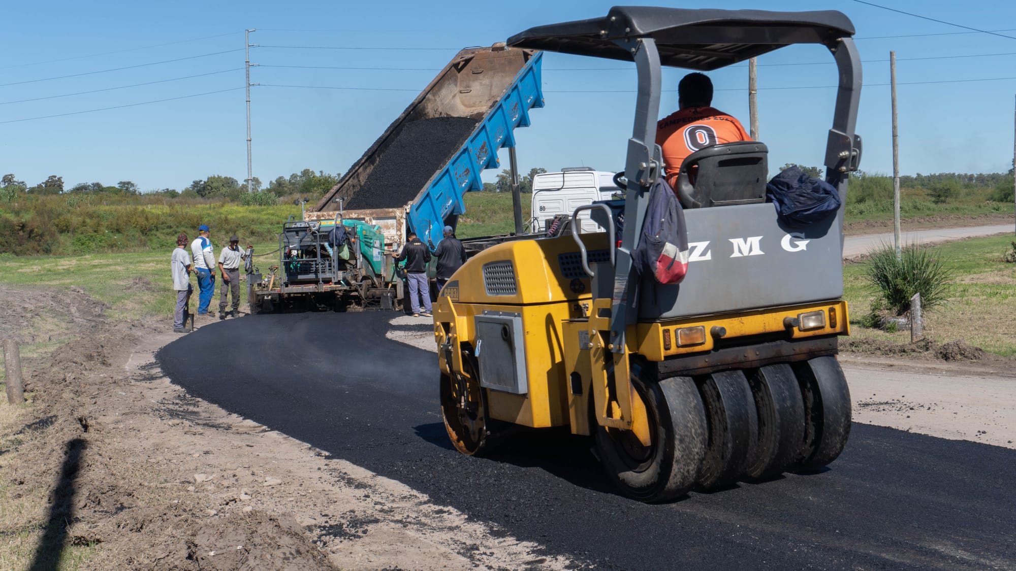 El Municipio de Moreno presentó el resumen semanal de obras y mantenimiento urbano en el distrito