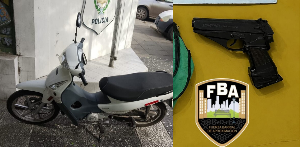 Ituzaingó: atraparon a dos menores de 12 y 15 años intentando robar una moto