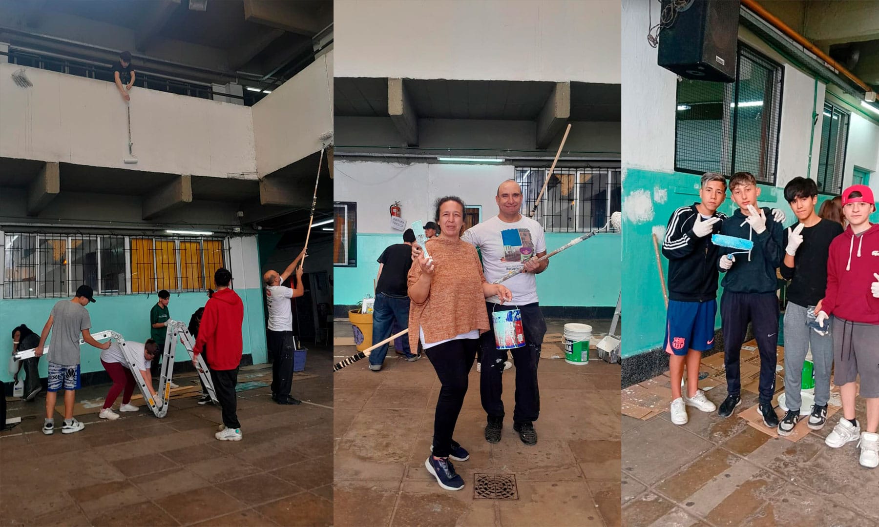 Ituzaingó: Jornada solidaria en la Media  N°6 con toda la comunidad educativa