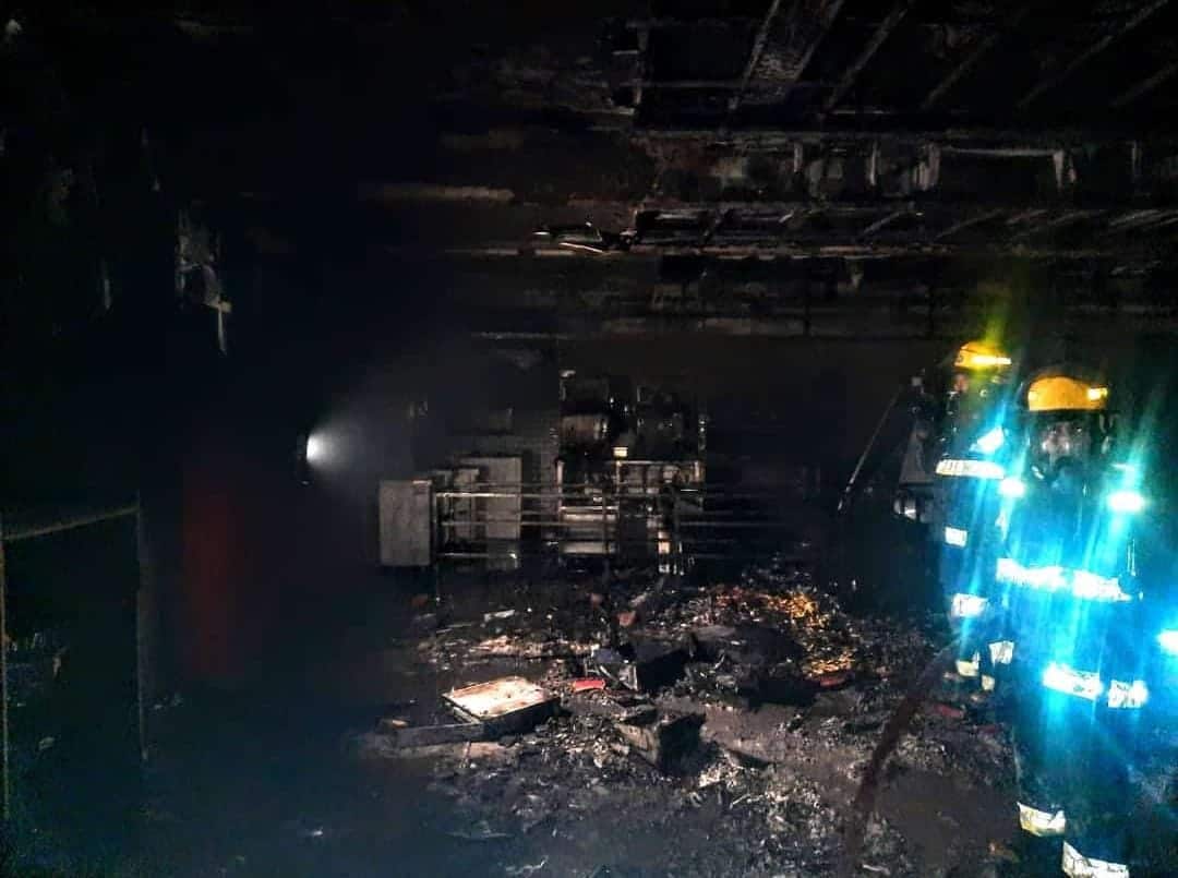 Ituzaingó: se incendio el local de Mostaza en pleno centro con perdidas totales