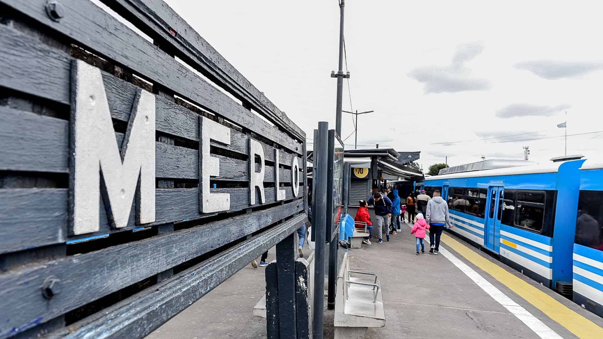 Tren Sarmiento: Habrá menos trenes entre Merlo y Moreno hasta el 31 de enero