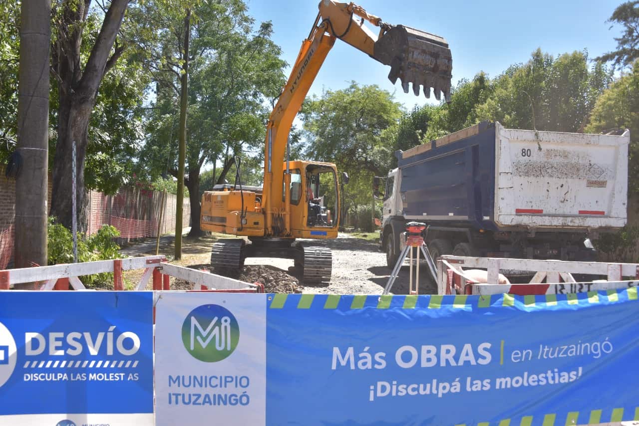 Comenzó la obra de pavimentación de la calle Ascasubi hasta Martín Fierro