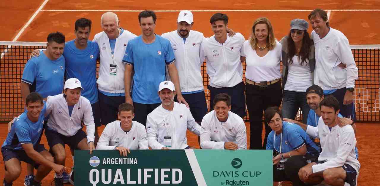 Se confirmó los rivales del seleccionado argentino de Copa Davis