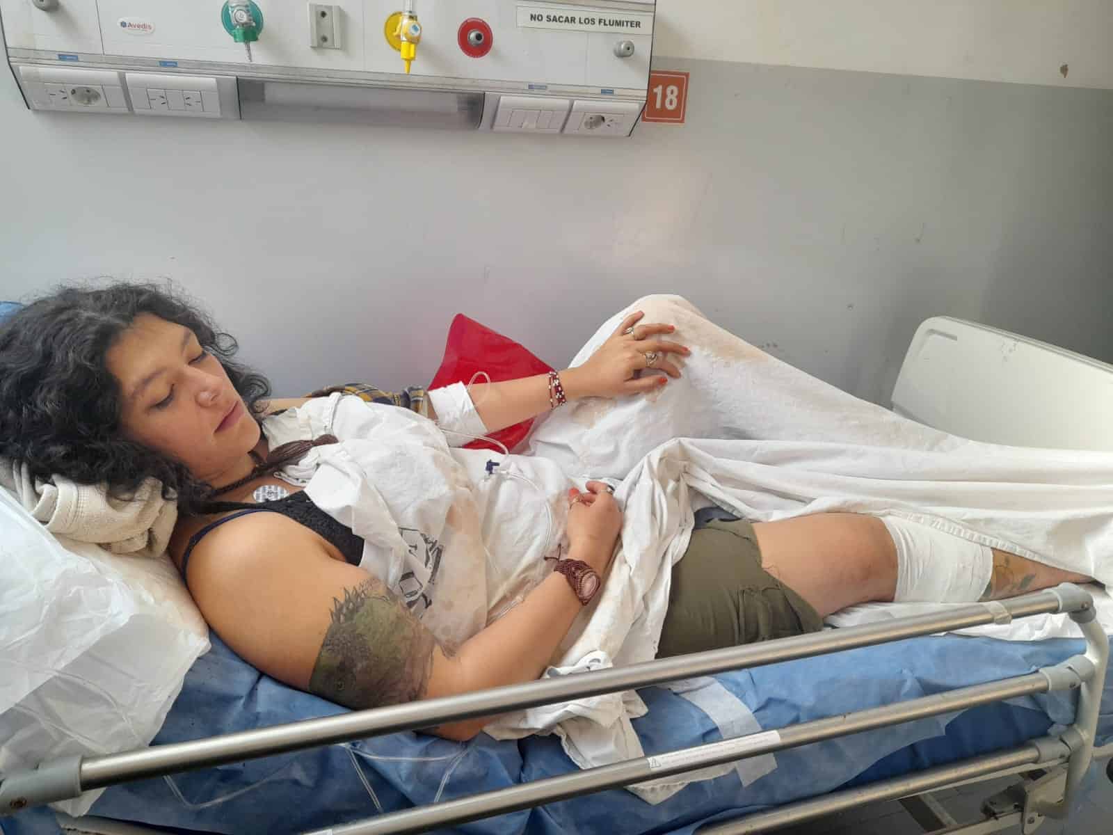 Duro relato de la joven embarazada atropellada ayer en Villa Ariza