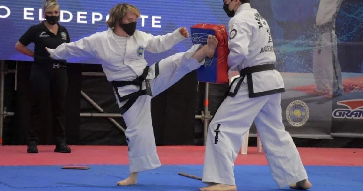 Una deportista paralímpica de Castelar busca ayuda para llegar al Mundial de Taekwondo