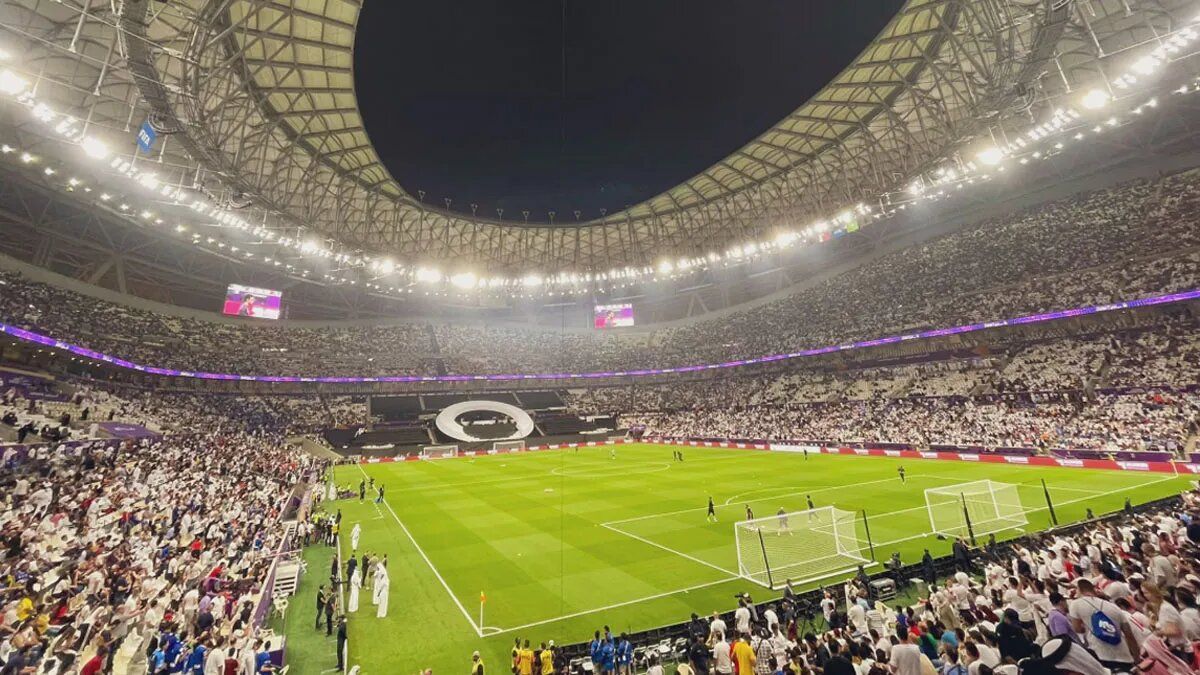 Se inauguró el estadio para el comienzo de la Copa del Mundo