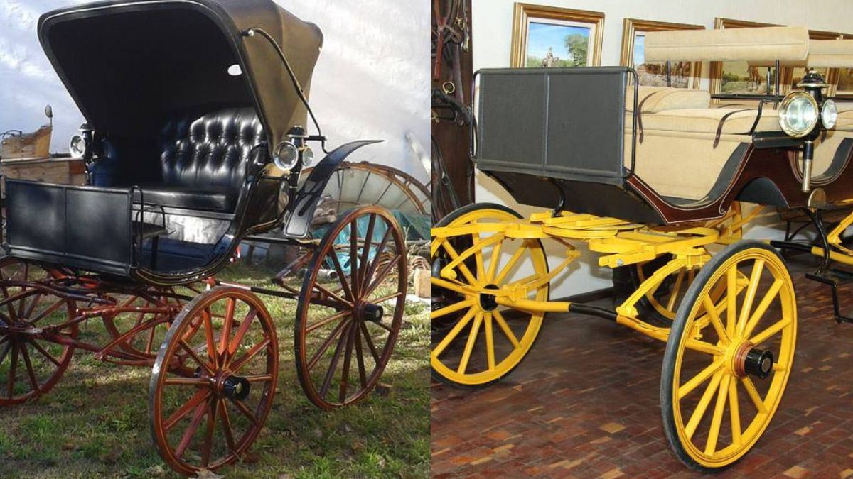 La historia de Carlos de Cabo, el ituzainguense que restaura de carruajes antiguos