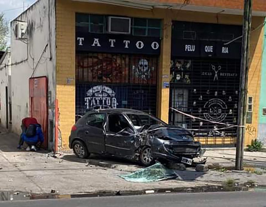 Ituzaingó: violento choque en Villa Ariza