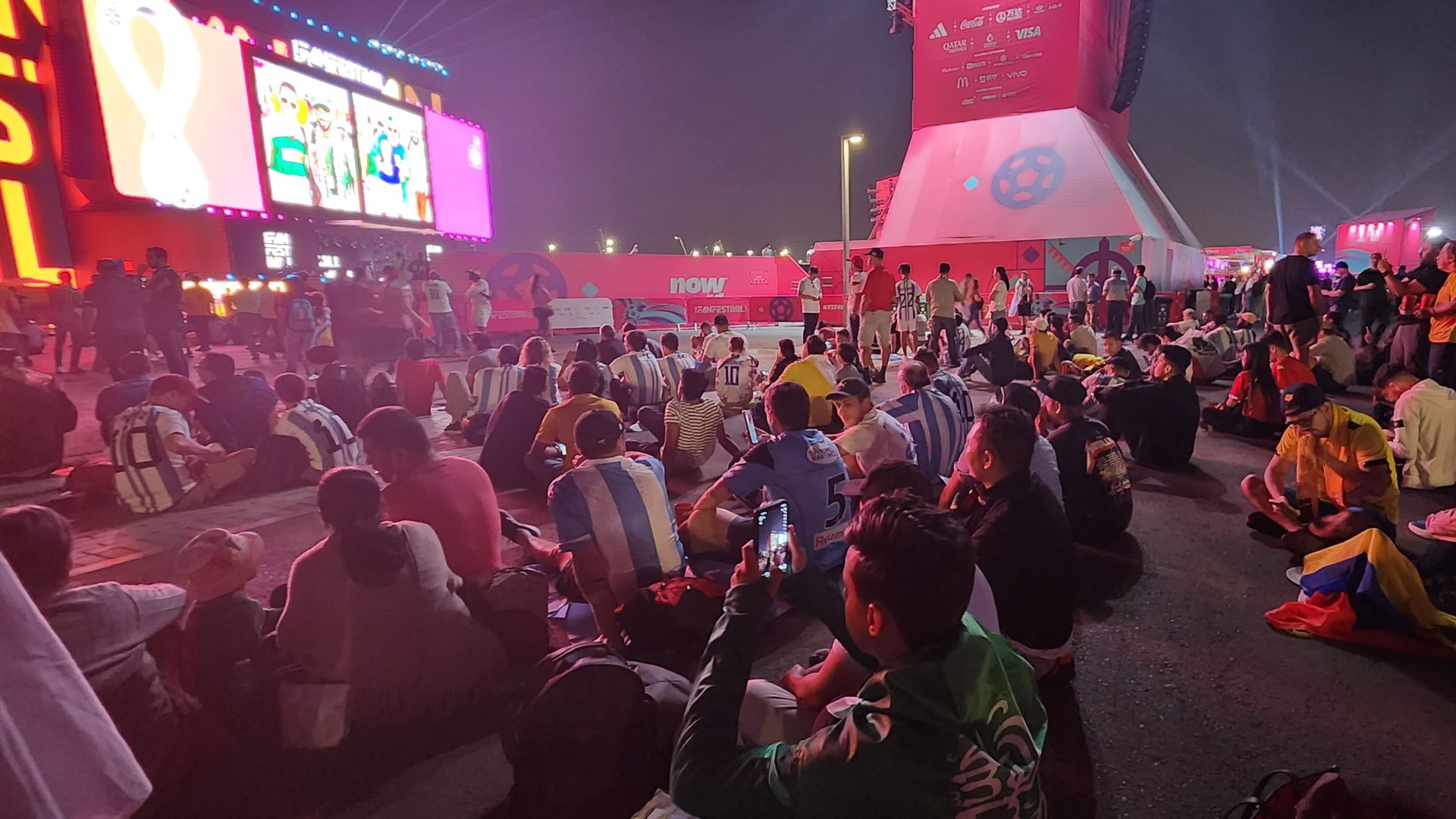 Incidentes en Doha a dias del segundo encuentro de la Selección Argentina