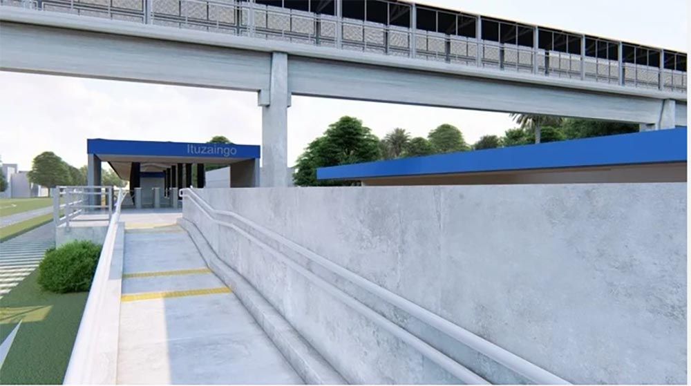 Ituzaingó: Por la construcción de las rampas de acceso a la nueva estación, este finde el Sarmiento tendrá demoras y cancelaciones