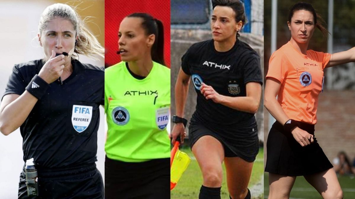 Las cuatro árbitras argentinas dirán presente en el Mundial del fútbol femenino