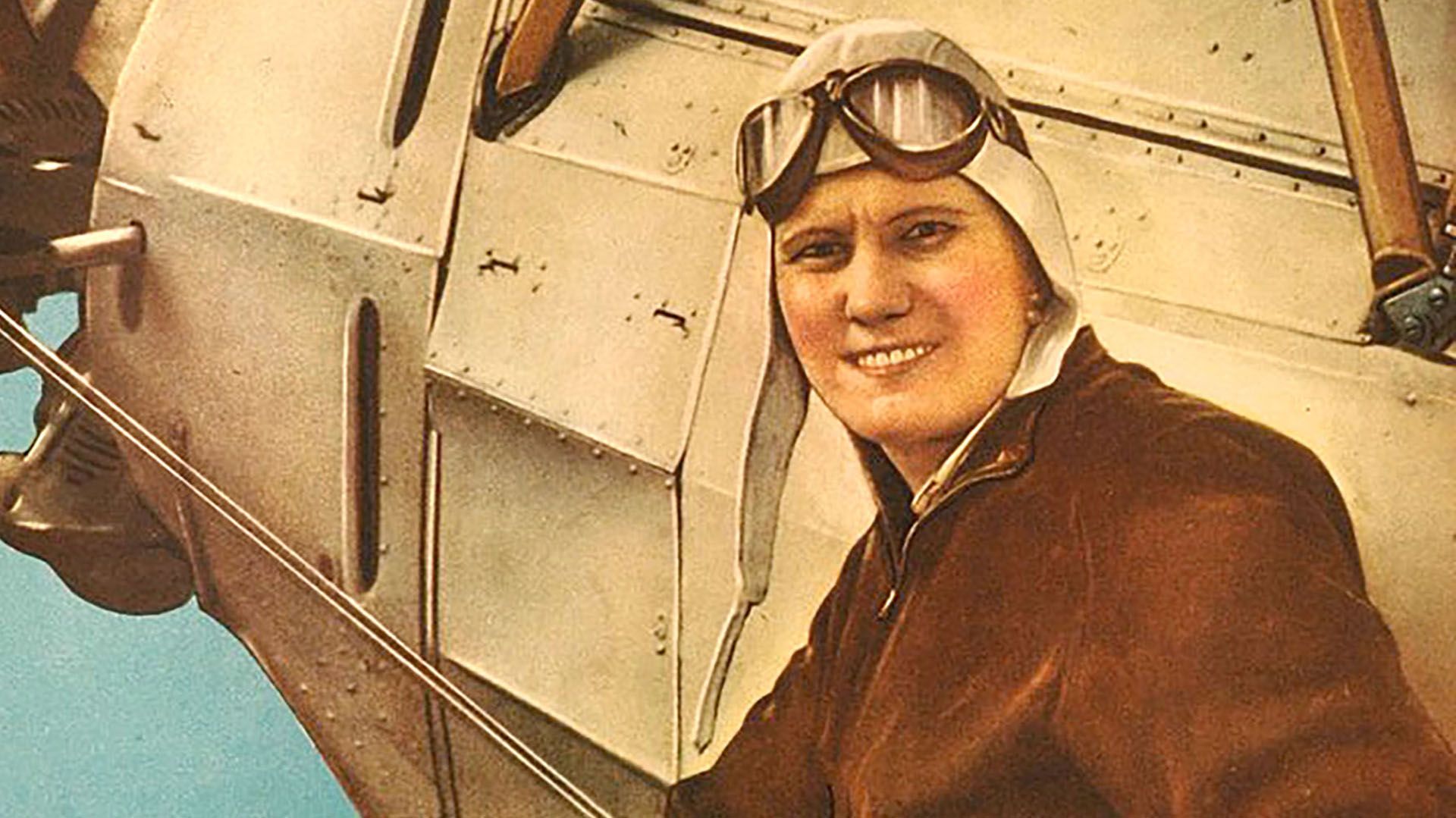 La historia de la moronense Carola Lorenzini, la primera mujer en convertirse en aviadora civil