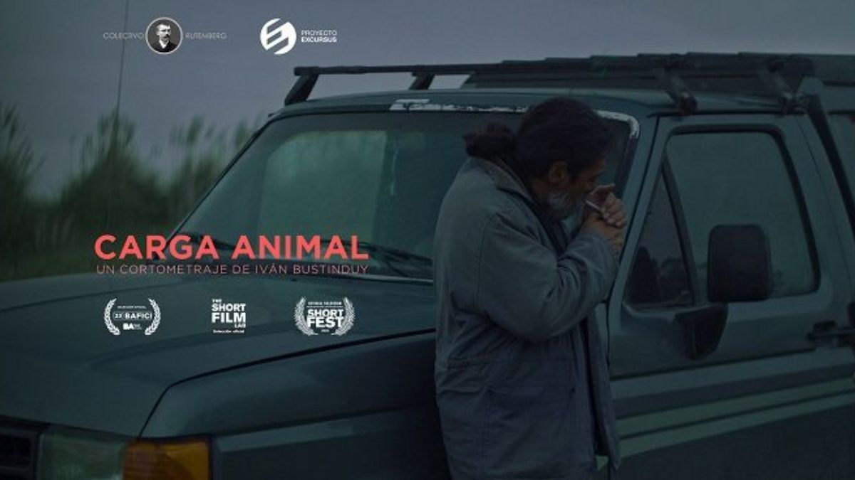 "Carga Animal" de Iván Bustinduy fue premiada en el Festival Nacional de Cine de Luján