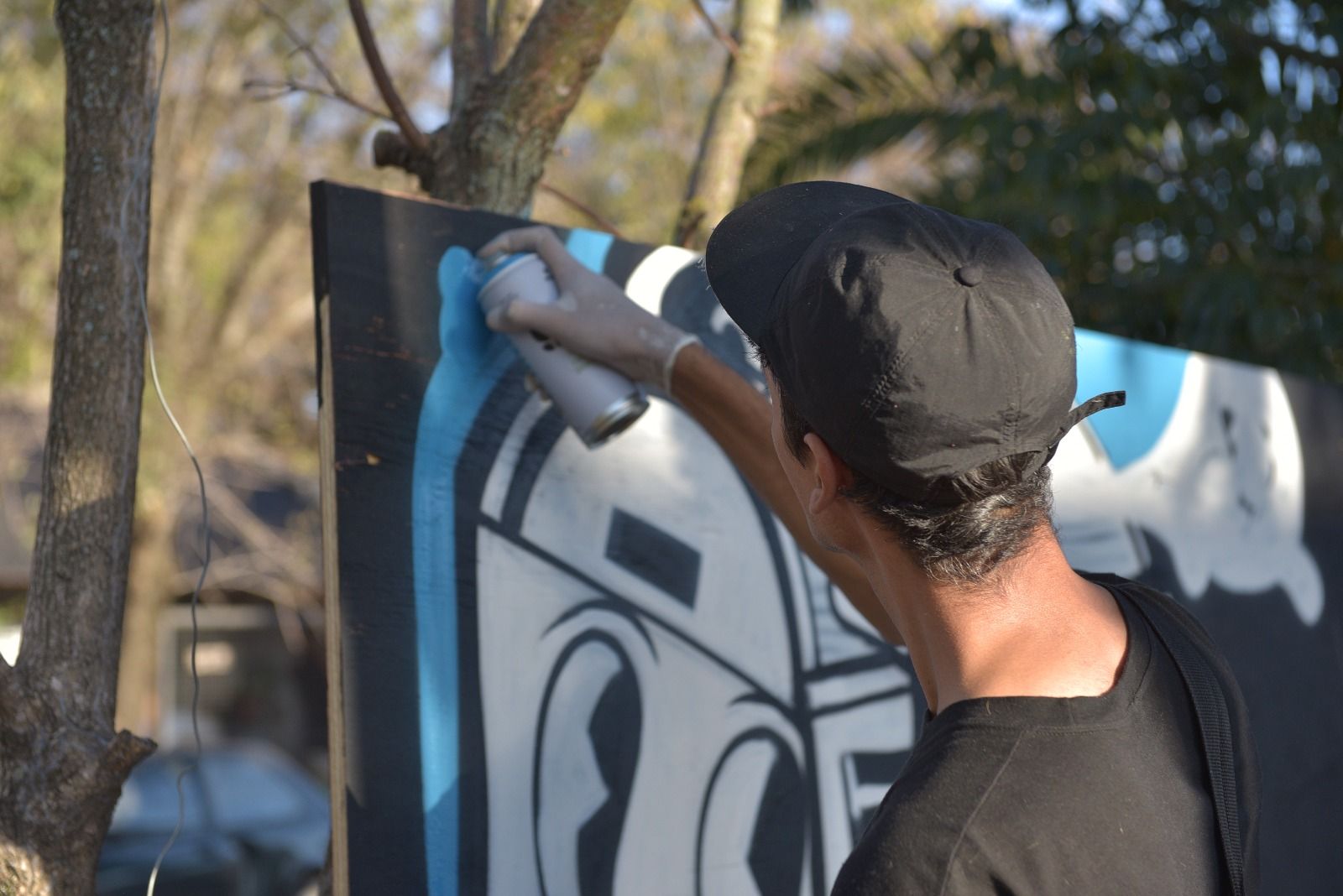 Ituzaingó: arte urbano hoy a la tarde en la Plaza Sur