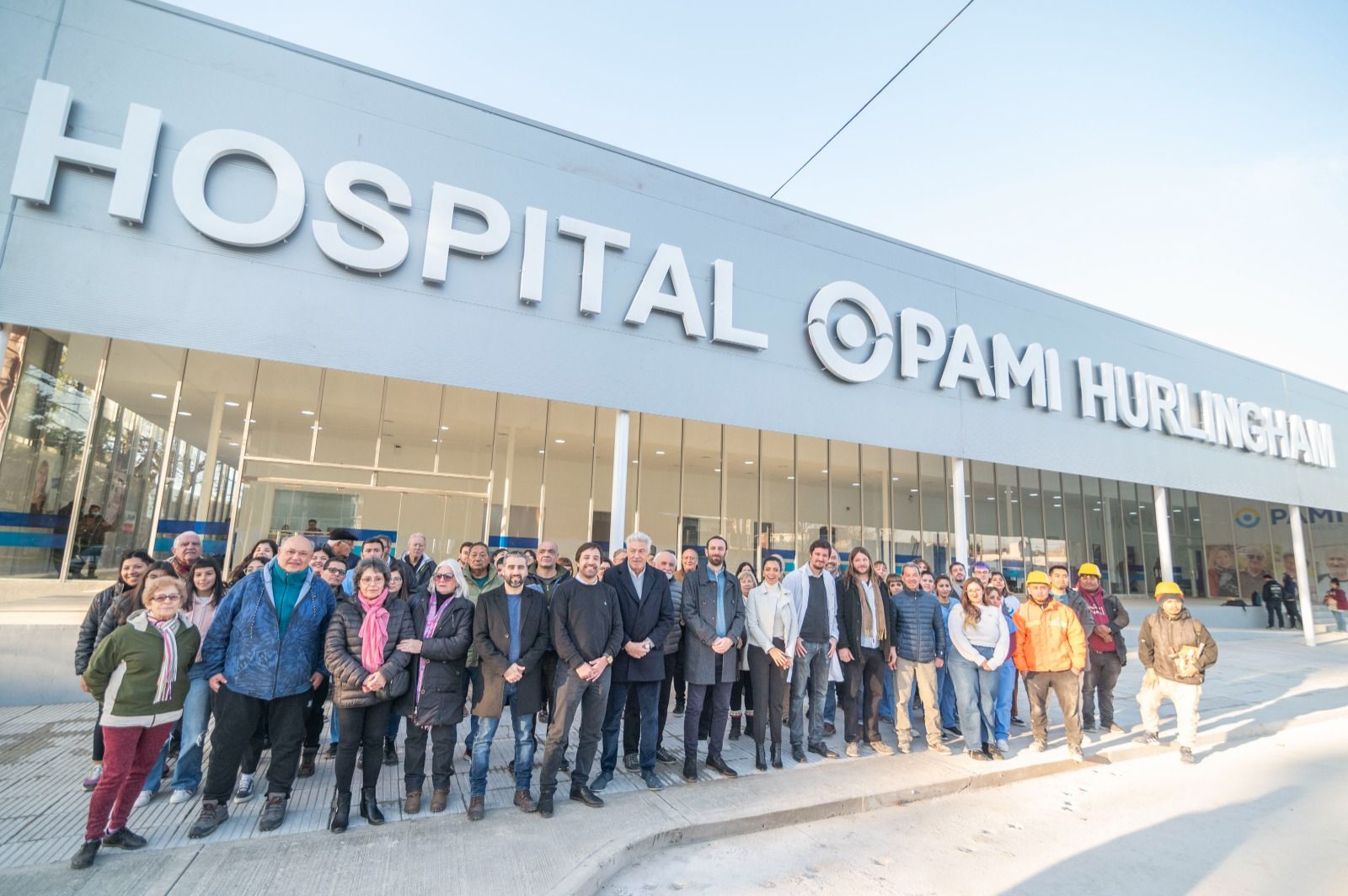 Volnovich y Selci inauguran la primera etapa del Hospital del PAMI en Hurlingham