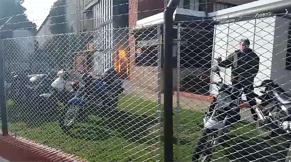 Ituzaingó: incendio con heridos en la metalúrgica Curvo-Sold