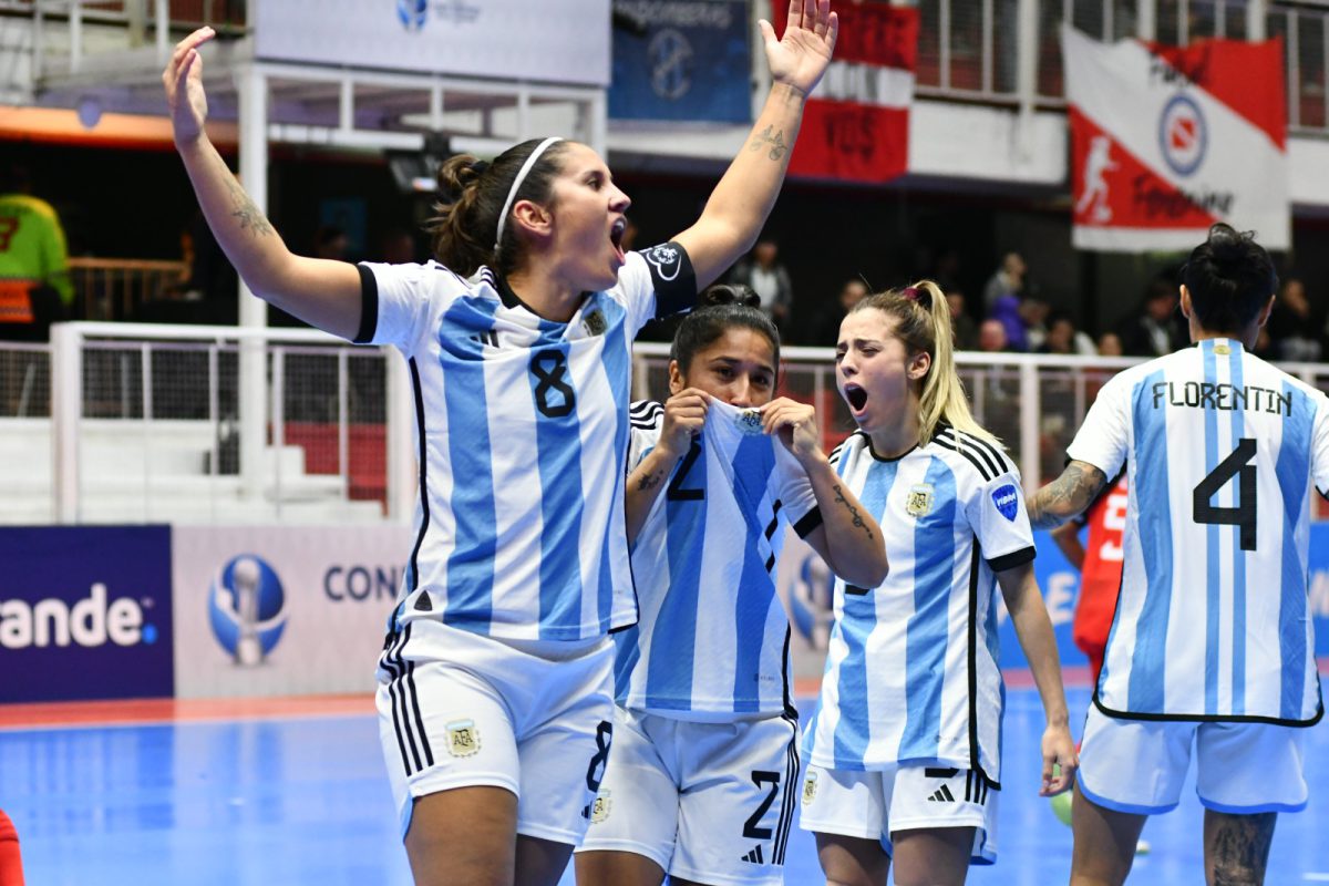 Argentina empezó con el pie derecho en la Copa América de Futsal Femenina