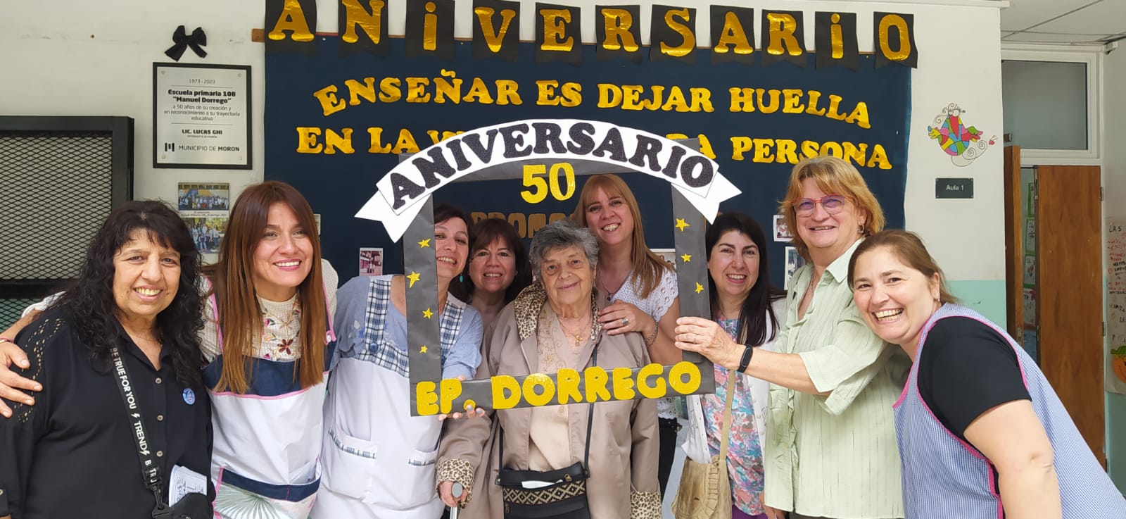 Histórico: La escuela primaria del Manuel Dorrego de Morón celebró sus 50 años